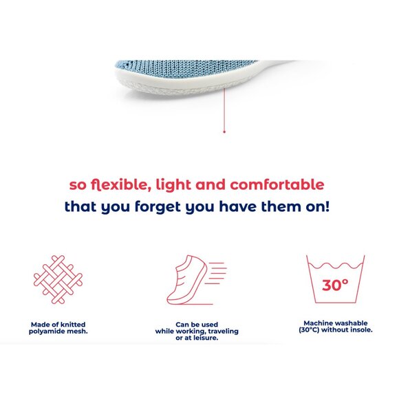 NWT Plumex 100 knit shoes, size 7/40 but fits a 9.5! - Picture 10 of 10